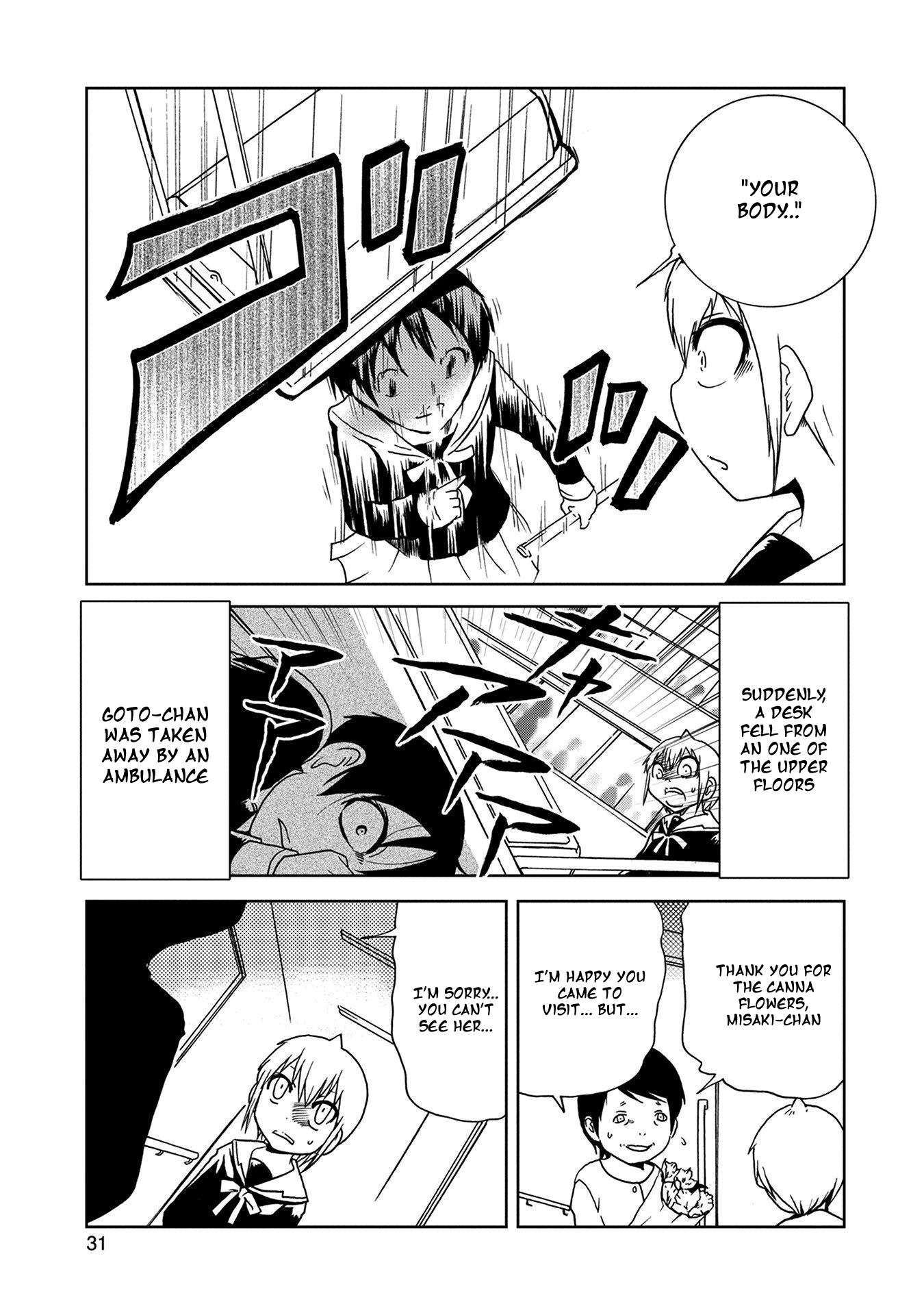 Everyone's Loose Screw Chapter 3 page 7 - Chapter 3: The Severed Head in the Creel