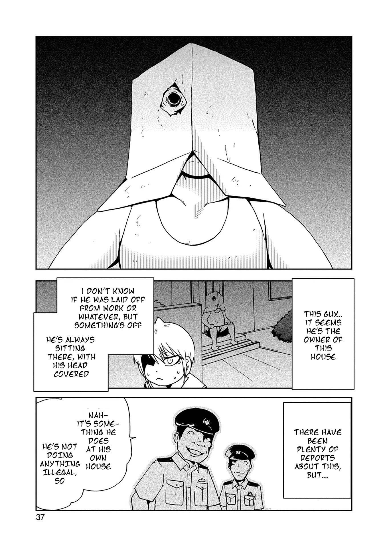 Everyone's Loose Screw Chapter 4 page 3 - Chapter 4: The Old Man with the Covered Head