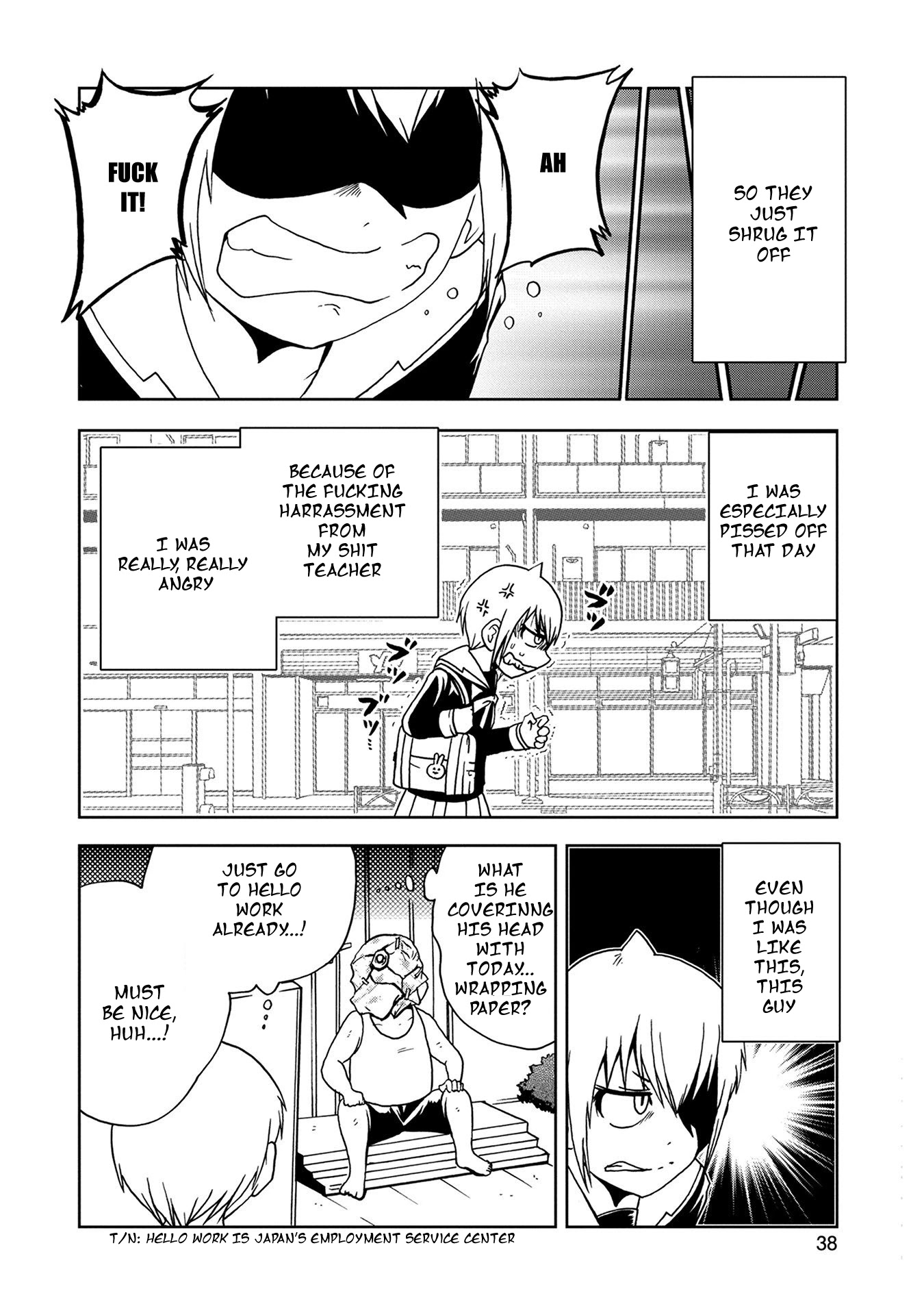 Everyone's Loose Screw Chapter 4 page 4 - Chapter 4: The Old Man with the Covered Head