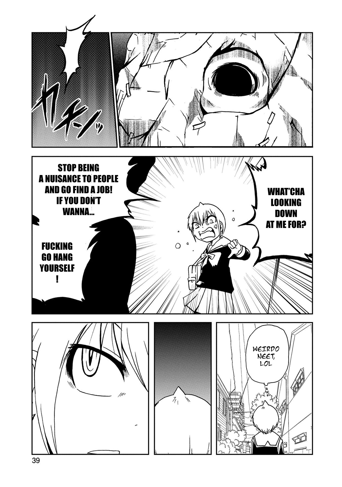 Everyone's Loose Screw Chapter 4 page 5 - Chapter 4: The Old Man with the Covered Head