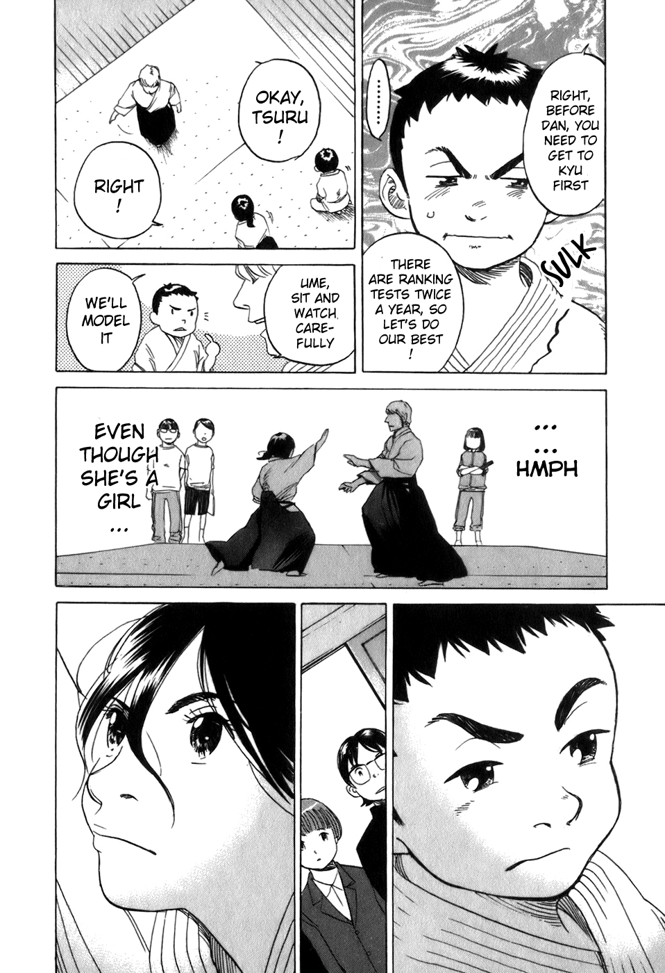 Evil Heart Chapter 22.2 page 10 - Chapter 22 v2 : Ume's Aikido Club