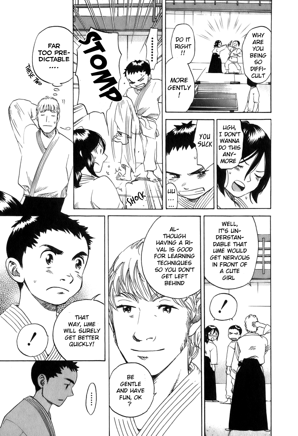 Evil Heart Chapter 22.2 page 13 - Chapter 22 v2 : Ume's Aikido Club