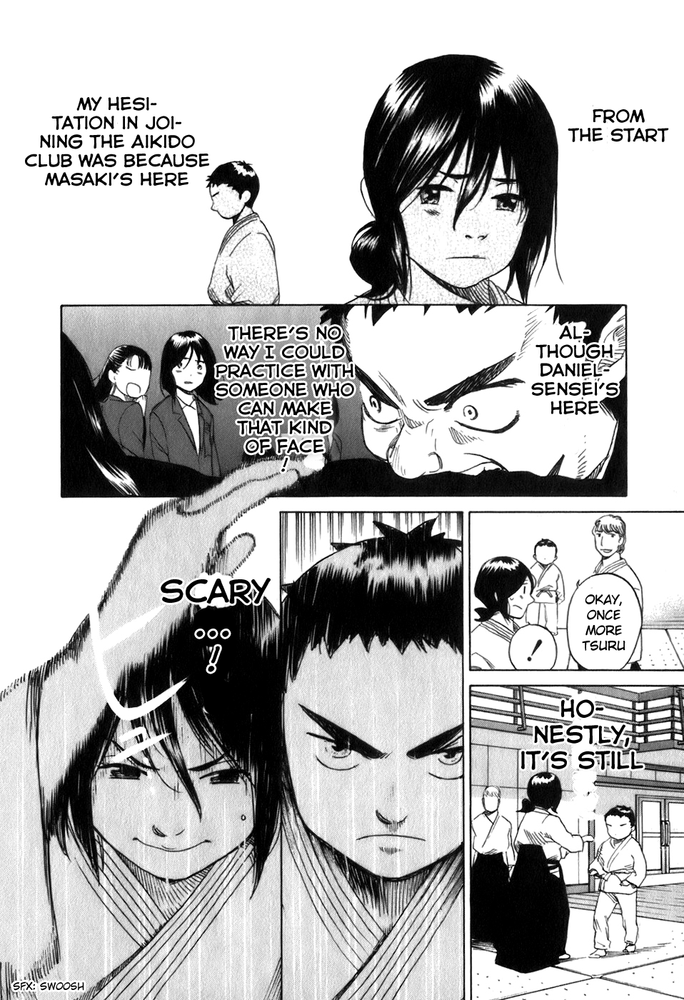 Evil Heart Chapter 22.2 page 14 - Chapter 22 v2 : Ume's Aikido Club