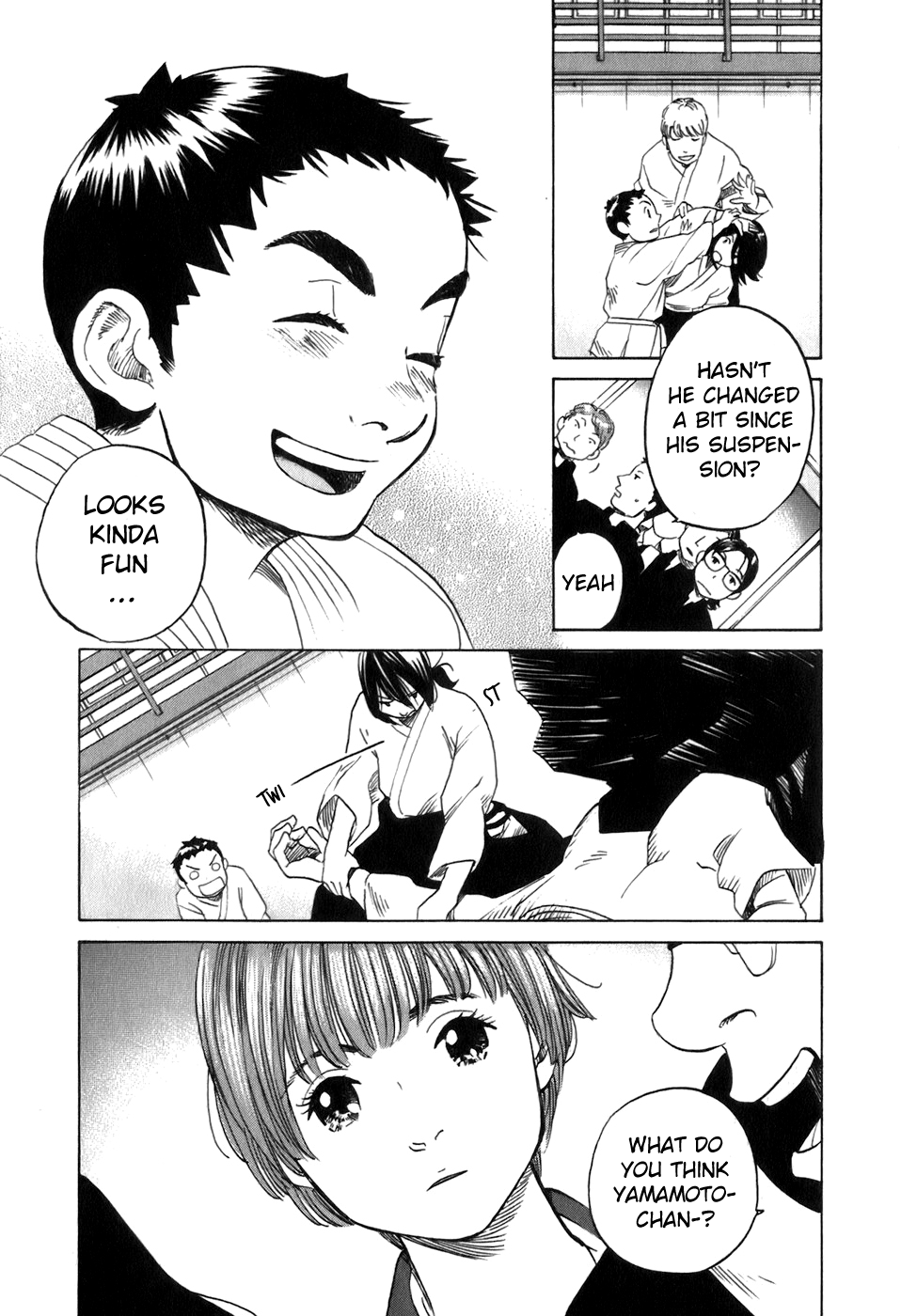 Evil Heart Chapter 22.2 page 19 - Chapter 22 v2 : Ume's Aikido Club