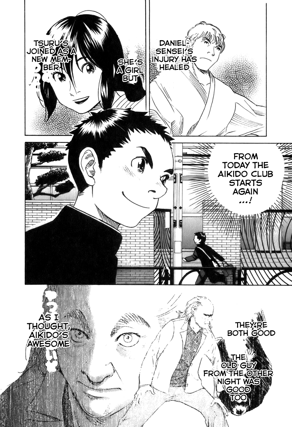 Evil Heart Chapter 22.2 page 4 - Chapter 22 v2 : Ume's Aikido Club