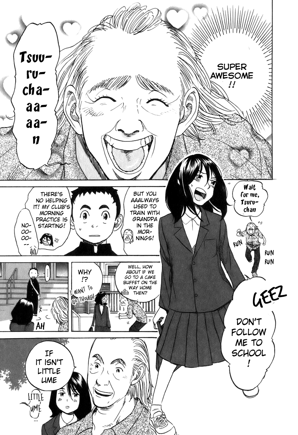 Evil Heart Chapter 22.2 page 5 - Chapter 22 v2 : Ume's Aikido Club