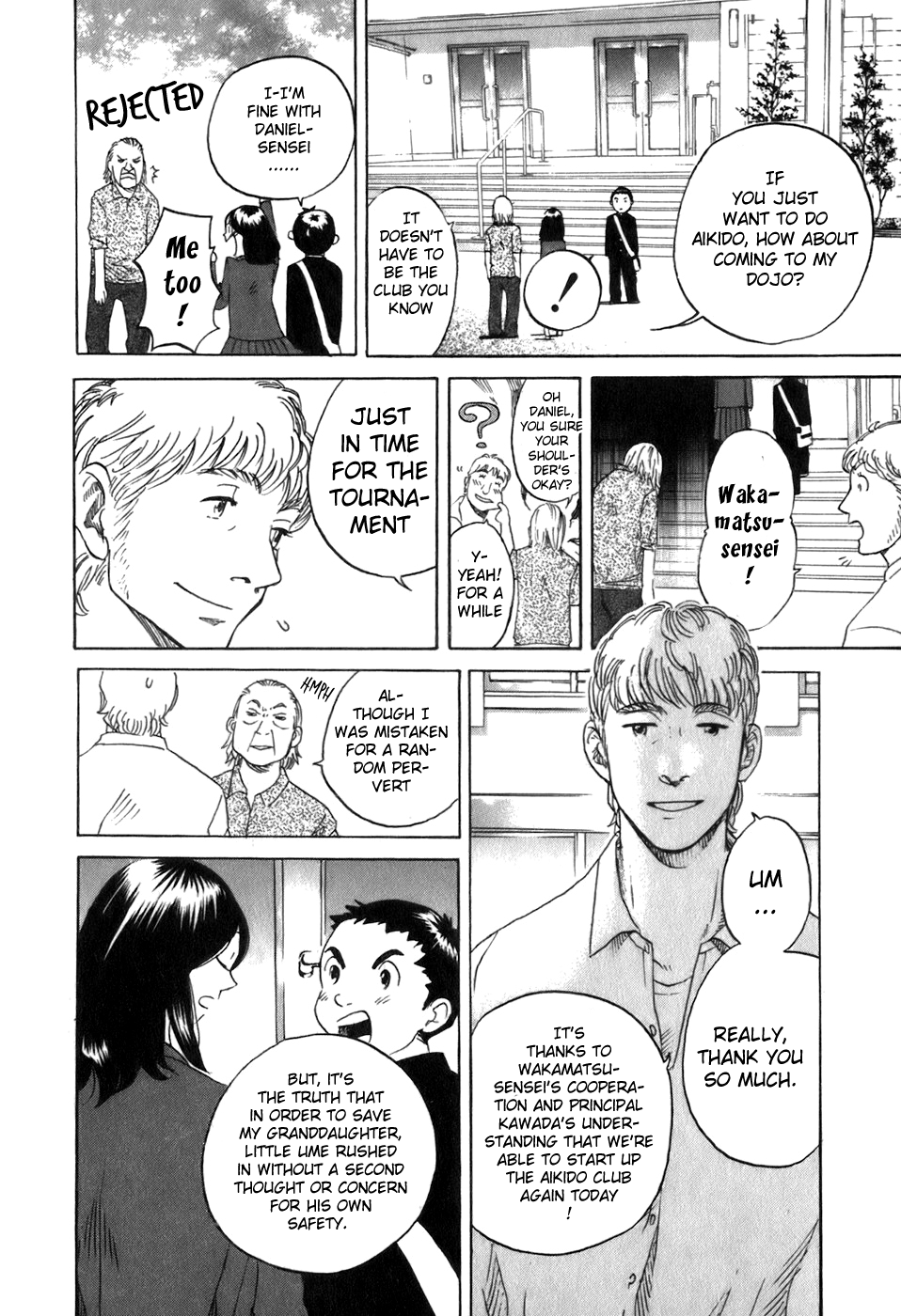 Evil Heart Chapter 22.2 page 6 - Chapter 22 v2 : Ume's Aikido Club