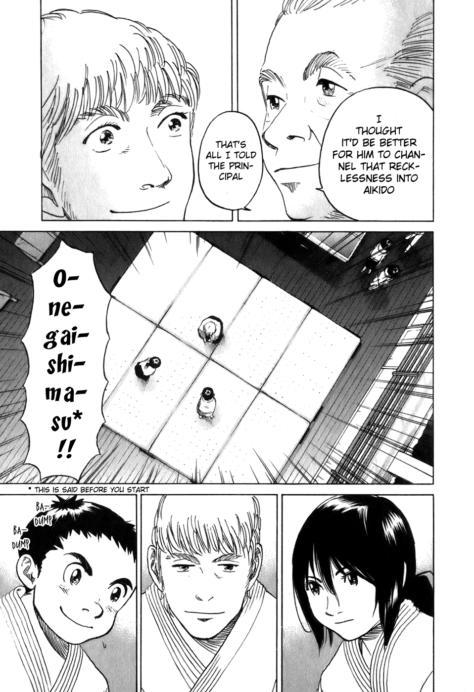 Evil Heart Chapter 22.2 page 7 - Chapter 22 v2 : Ume's Aikido Club