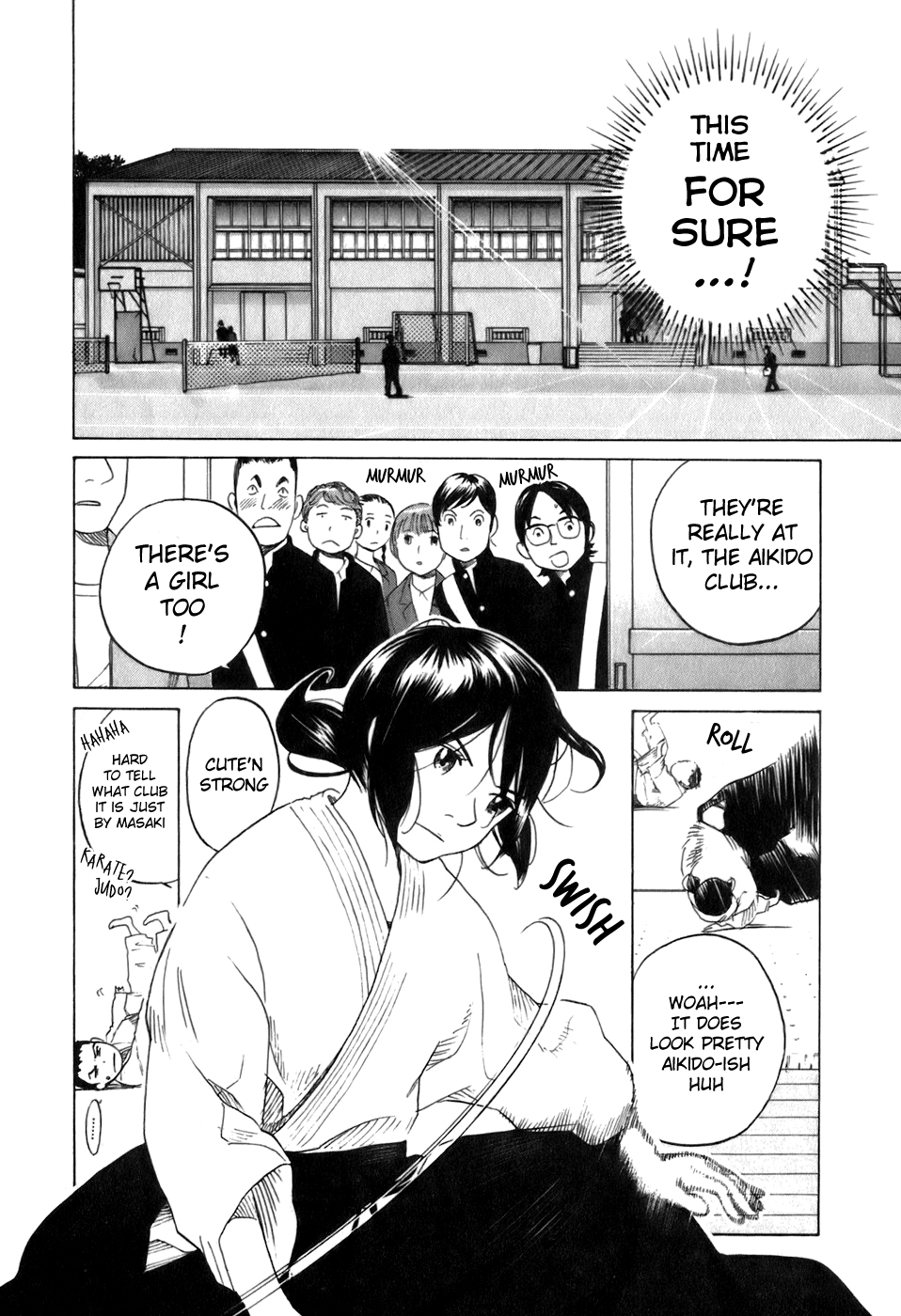 Evil Heart Chapter 22.2 page 8 - Chapter 22 v2 : Ume's Aikido Club