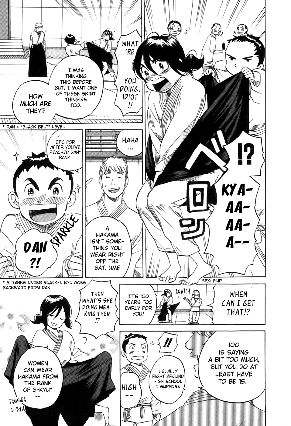Evil Heart Chapter 22.2 page 9 - Chapter 22 v2 : Ume's Aikido Club