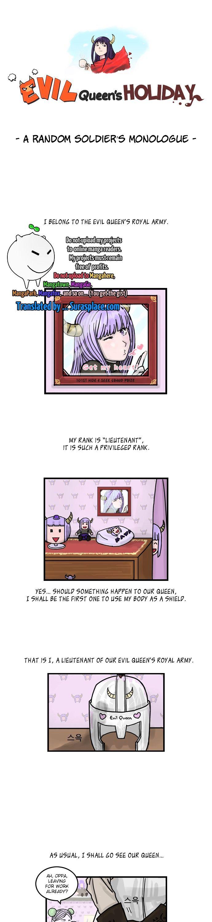 Evil Queen's Holiday Chapter 25 page 1 - Chapter 25