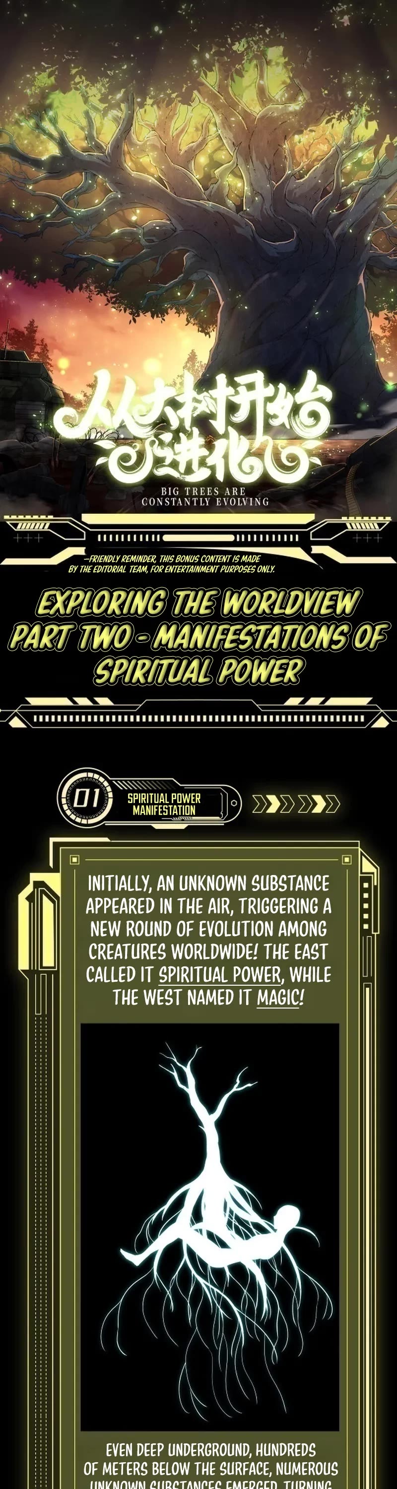 Evolution Begins With a Big Tree Chapter 115.6 page 1 - Chapter 115.6: Worldview Exploration Part 02