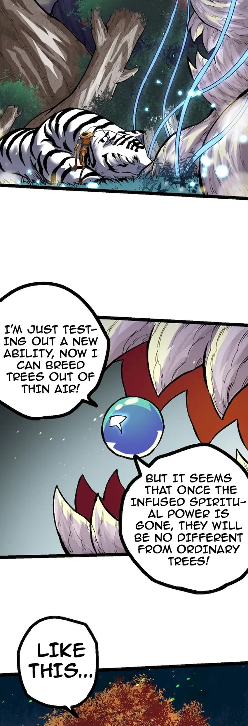 Evolution Begins With a Big Tree Chapter 46 page 17 - Chapter 46