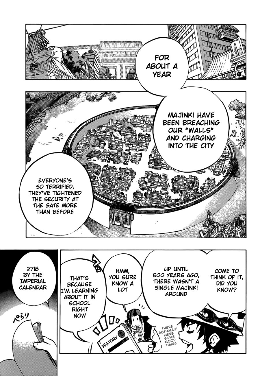 Examurai Chapter 1 page 17 - Chapter 1 v2 : Hiro Of The Blue Flames