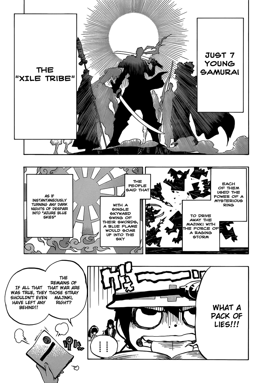 Examurai Chapter 1 page 19 - Chapter 1 v2 : Hiro Of The Blue Flames