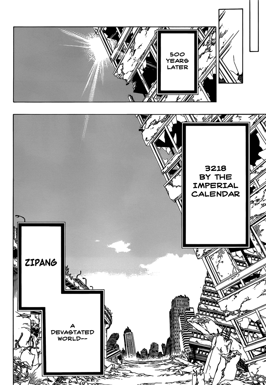Examurai Chapter 1 page 3 - Chapter 1 v2 : Hiro Of The Blue Flames
