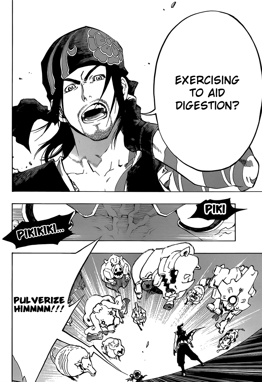 Examurai Chapter 1 page 31 - Chapter 1 v2 : Hiro Of The Blue Flames