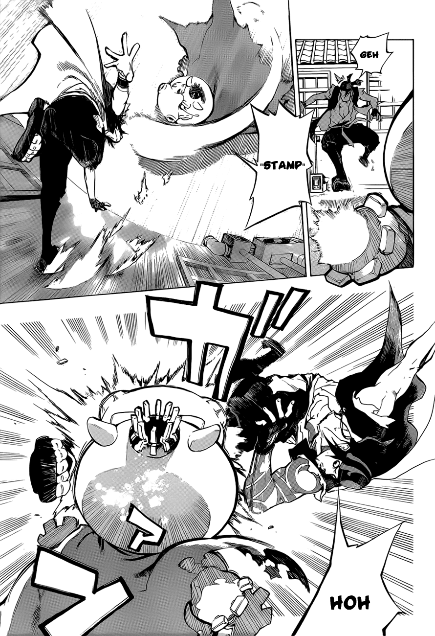 Examurai Chapter 1 page 35 - Chapter 1 v2 : Hiro Of The Blue Flames