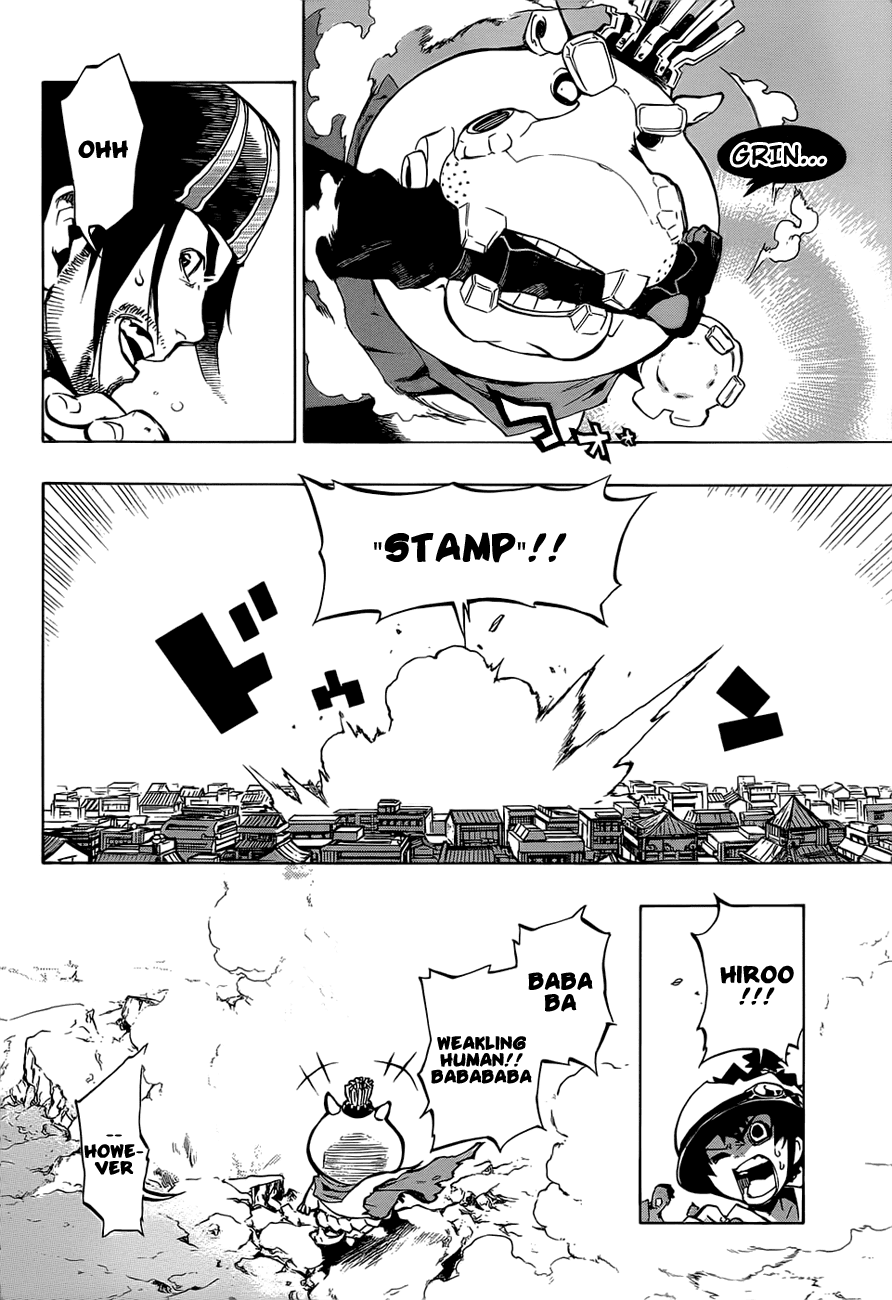 Examurai Chapter 1 page 36 - Chapter 1 v2 : Hiro Of The Blue Flames