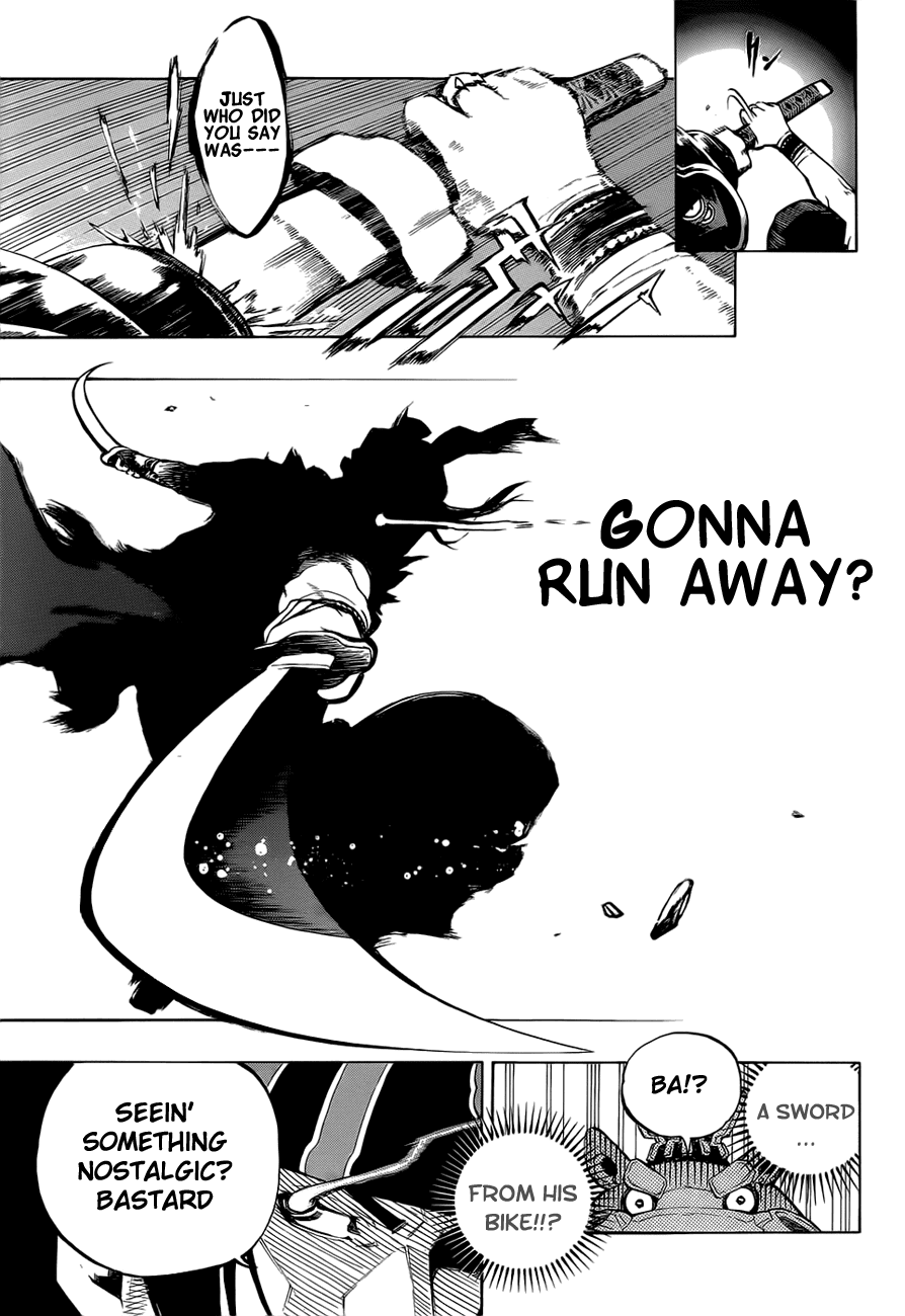 Examurai Chapter 1 page 39 - Chapter 1 v2 : Hiro Of The Blue Flames
