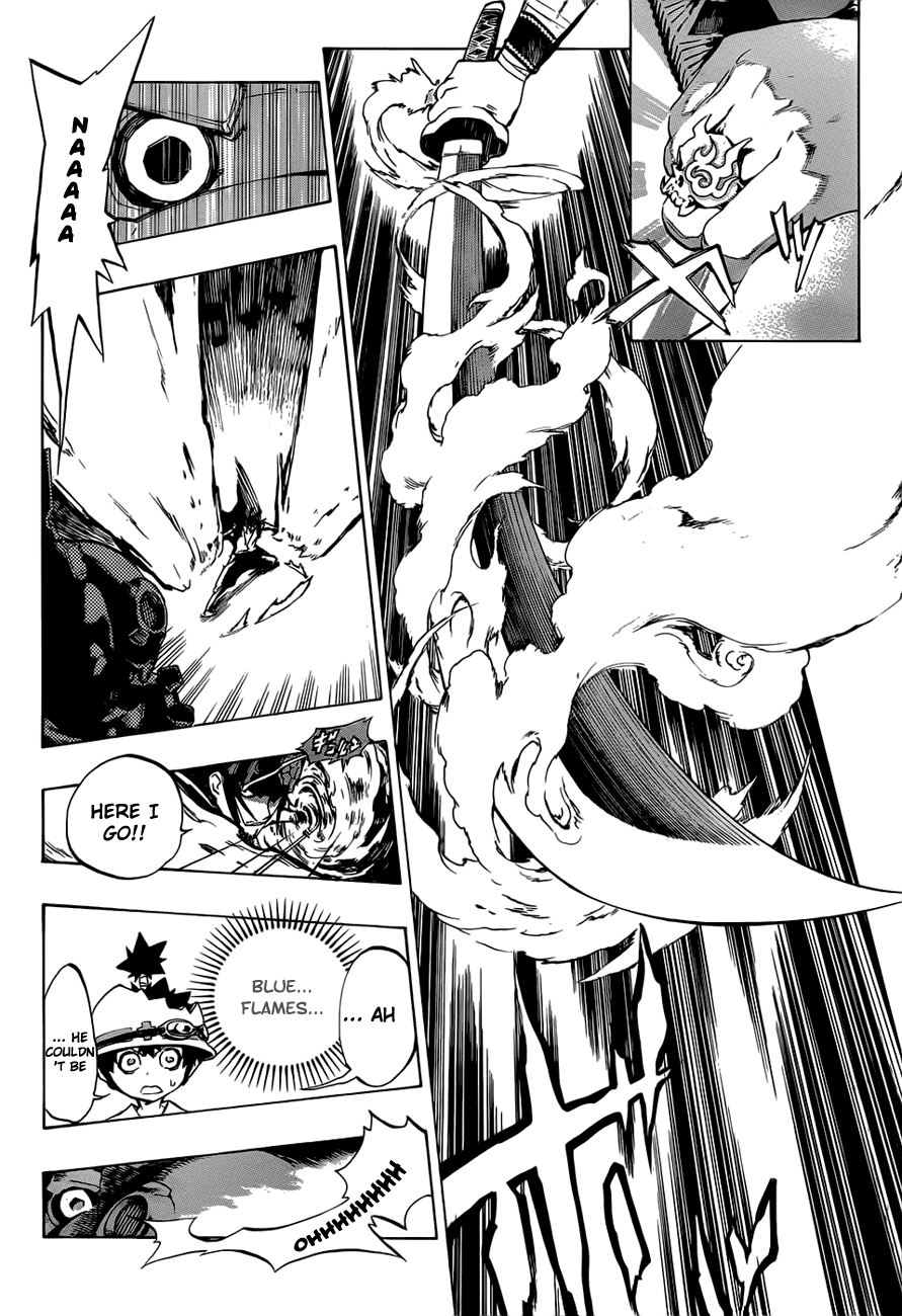 Examurai Chapter 1 page 40 - Chapter 1 v2 : Hiro Of The Blue Flames
