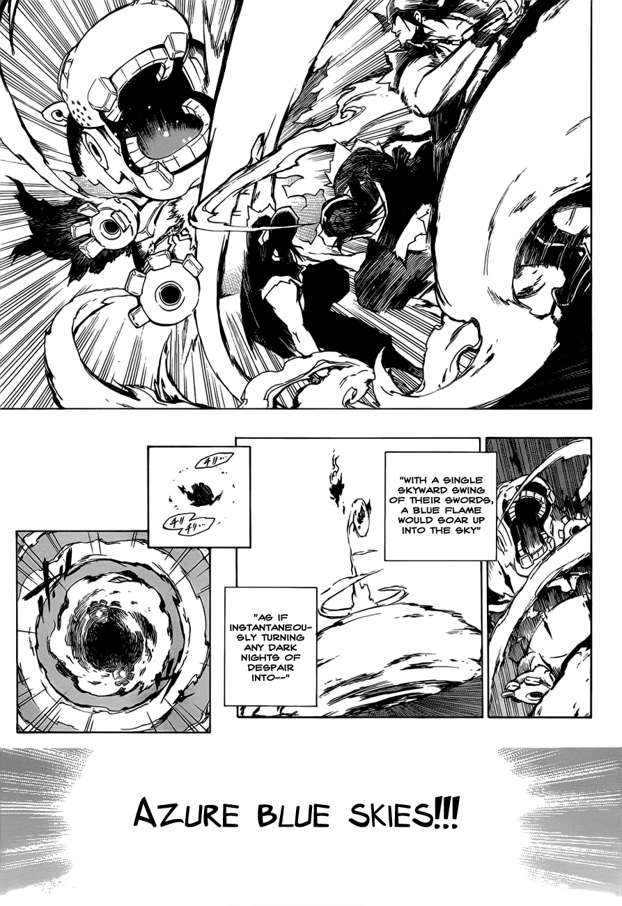 Examurai Chapter 1 page 41 - Chapter 1 v2 : Hiro Of The Blue Flames