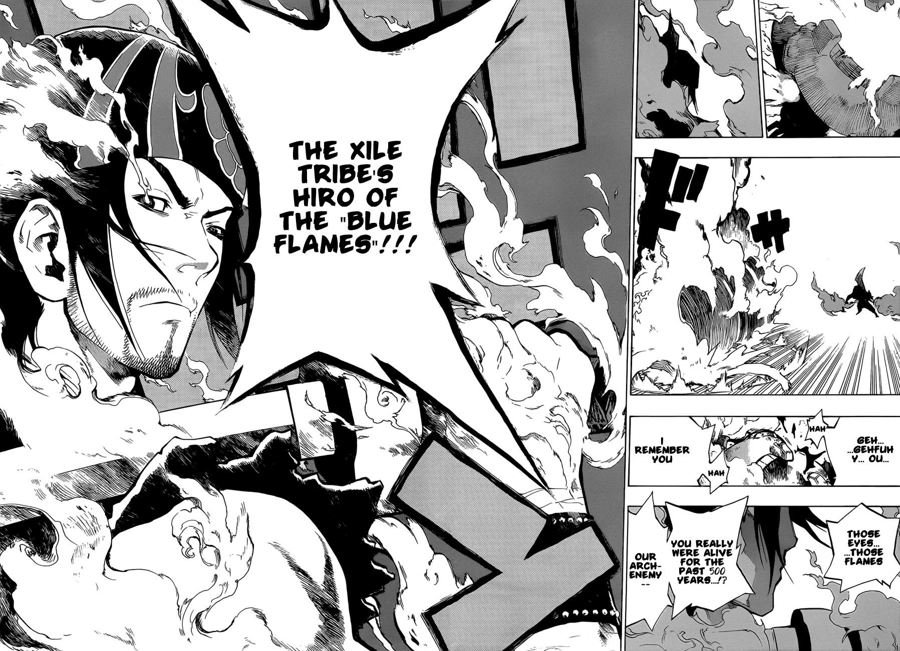 Examurai Chapter 1 page 43 - Chapter 1 v2 : Hiro Of The Blue Flames