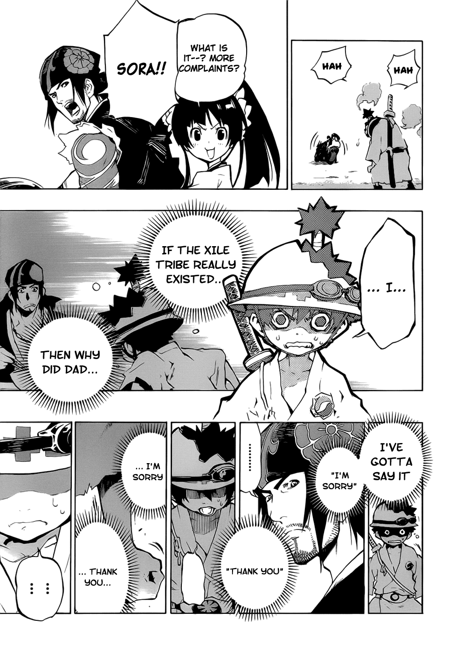 Examurai Chapter 1 page 49 - Chapter 1 v2 : Hiro Of The Blue Flames