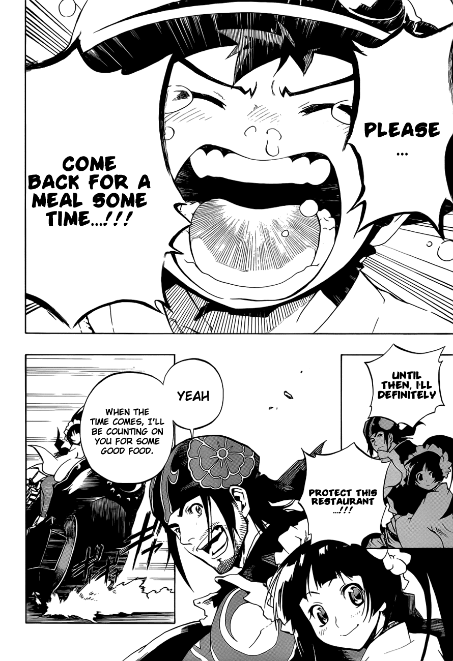 Examurai Chapter 1 page 50 - Chapter 1 v2 : Hiro Of The Blue Flames