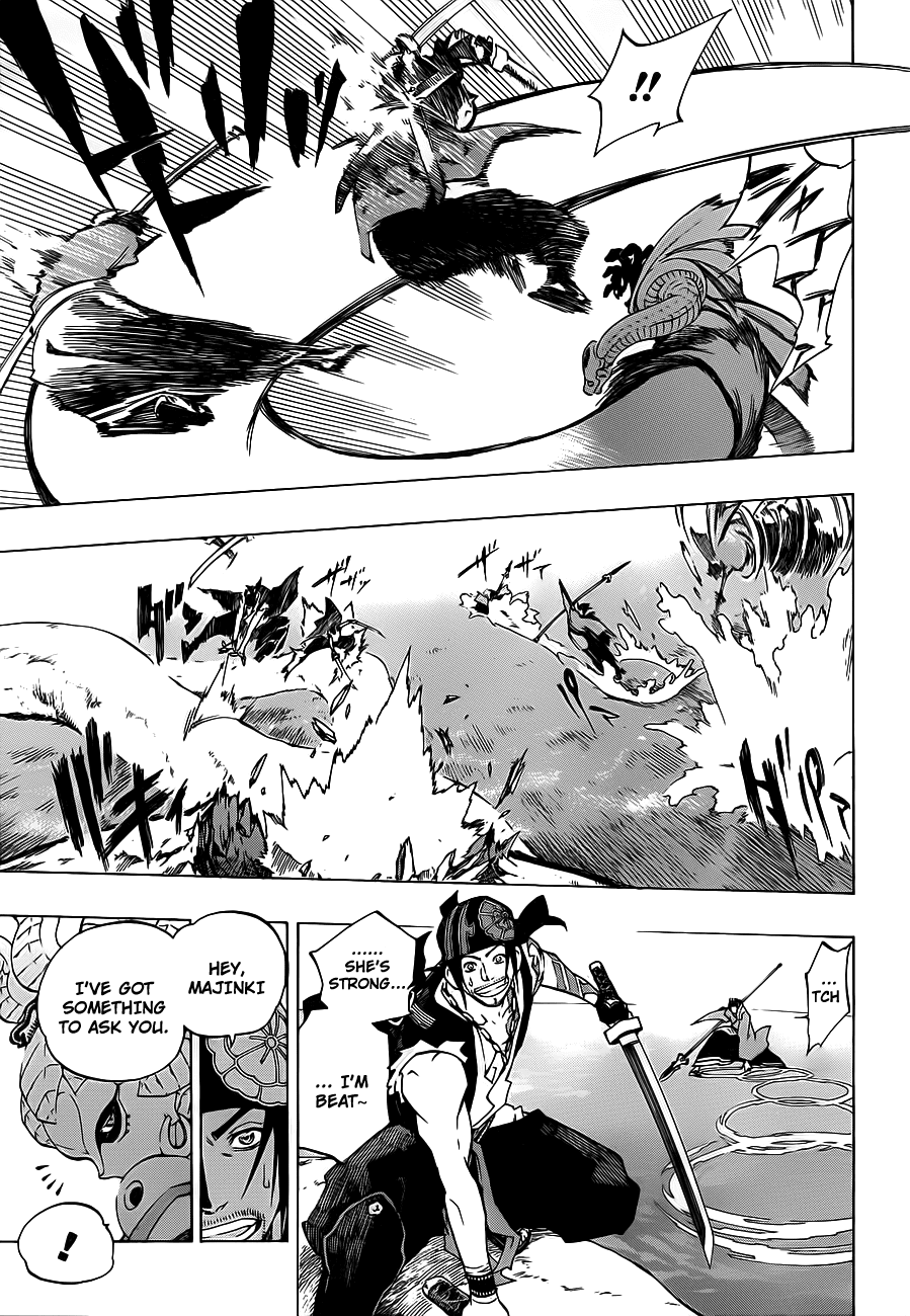 Examurai Chapter 3.2 page 13 - Chapter 3 v2 : Byakuya