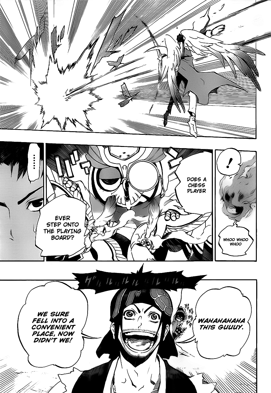 Examurai Chapter 4 page 16 - Chapter 4 v2 : Hurricane Takahiro and Beast King Akira