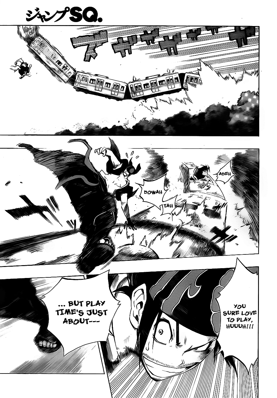 Examurai Chapter 4 page 29 - Chapter 4 v2 : Hurricane Takahiro and Beast King Akira