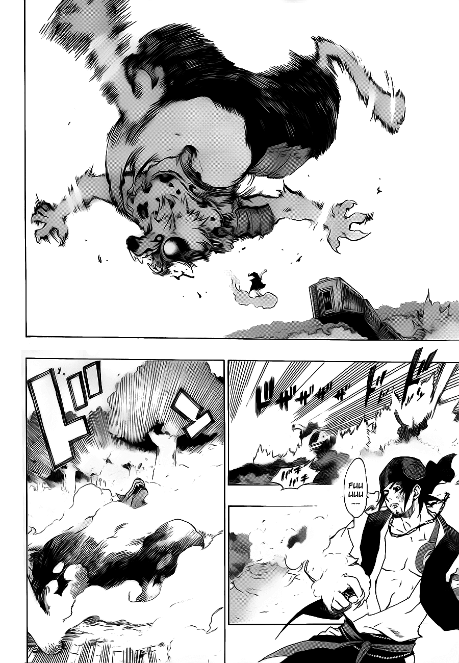 Examurai Chapter 4 page 33 - Chapter 4 v2 : Hurricane Takahiro and Beast King Akira