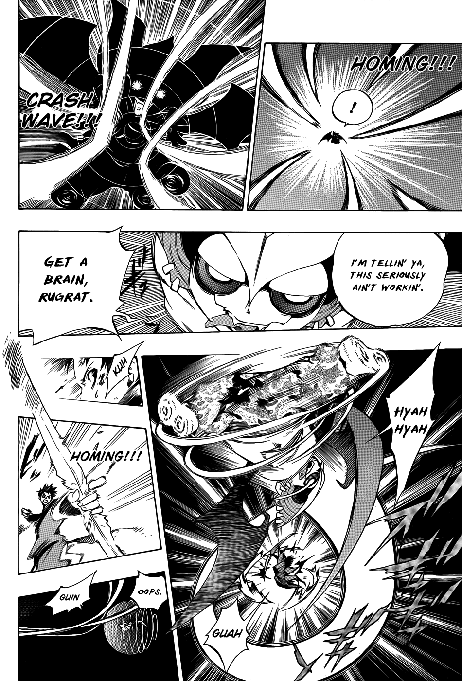 Examurai Chapter 8 page 18 - Chapter 8 v2 : The Xile Tribe [End]