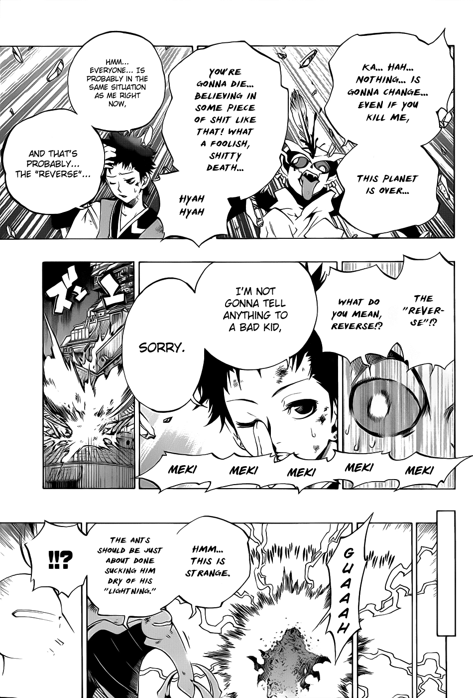 Examurai Chapter 8 page 21 - Chapter 8 v2 : The Xile Tribe [End]