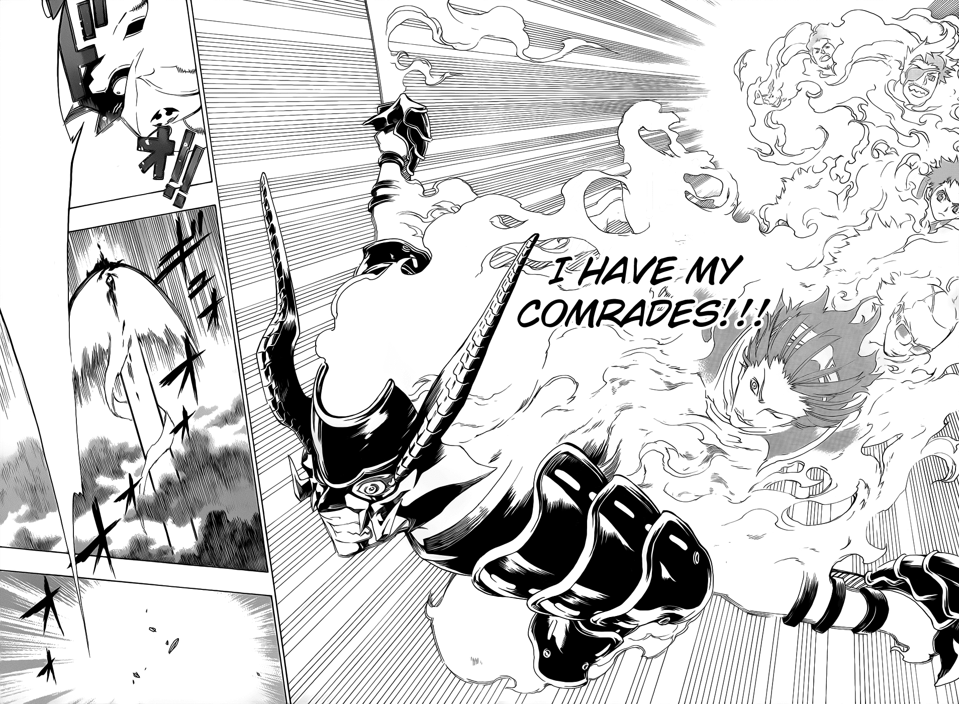Examurai Chapter 8 page 37 - Chapter 8 v2 : The Xile Tribe [End]