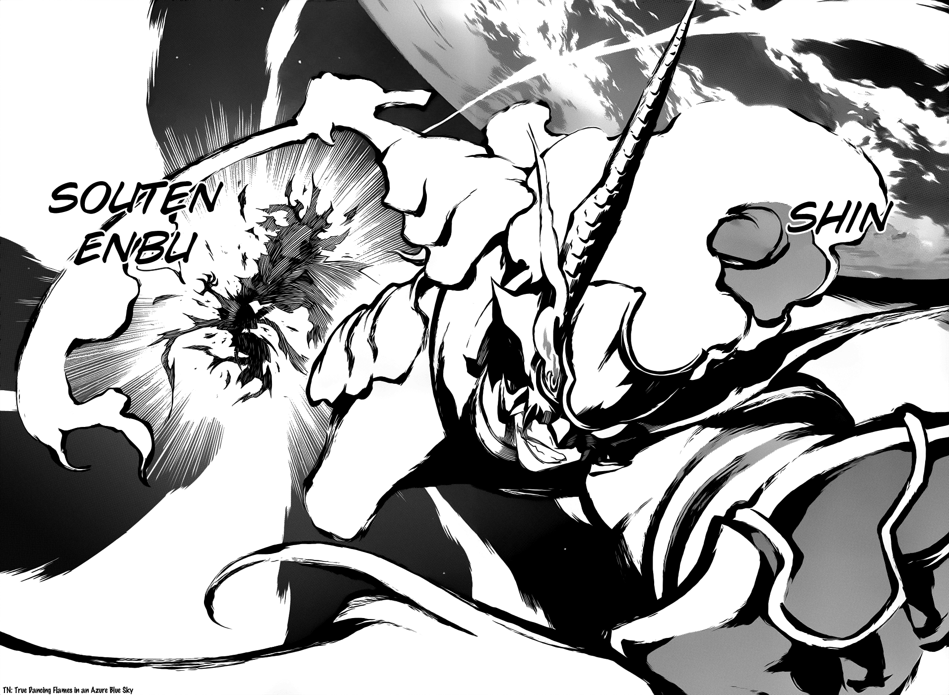 Examurai Chapter 8 page 38 - Chapter 8 v2 : The Xile Tribe [End]
