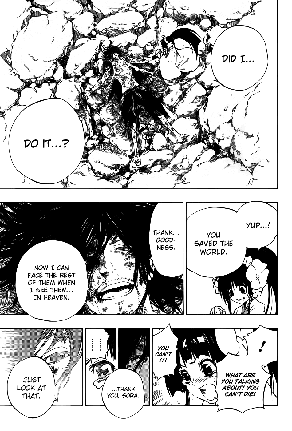 Examurai Chapter 8 page 40 - Chapter 8 v2 : The Xile Tribe [End]