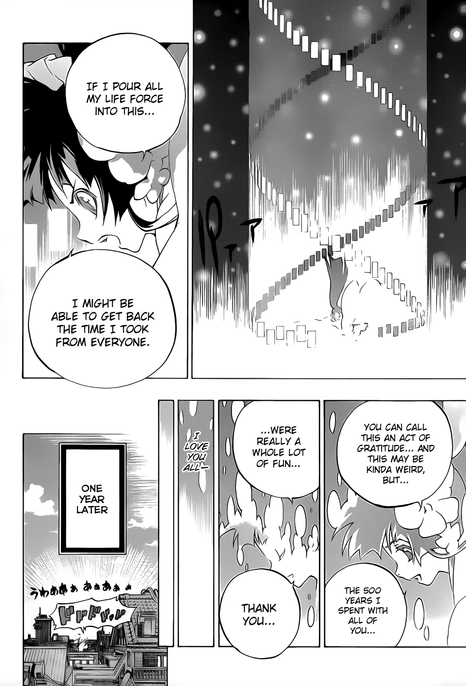 Examurai Chapter 8 page 43 - Chapter 8 v2 : The Xile Tribe [End]