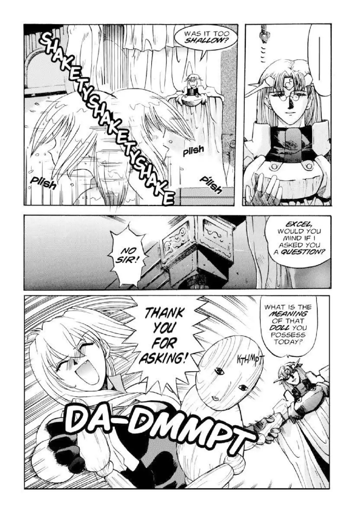 Excel Saga Chapter 1.1 page 10 - Vol.1 Mission 1: The Initiation of a Legend