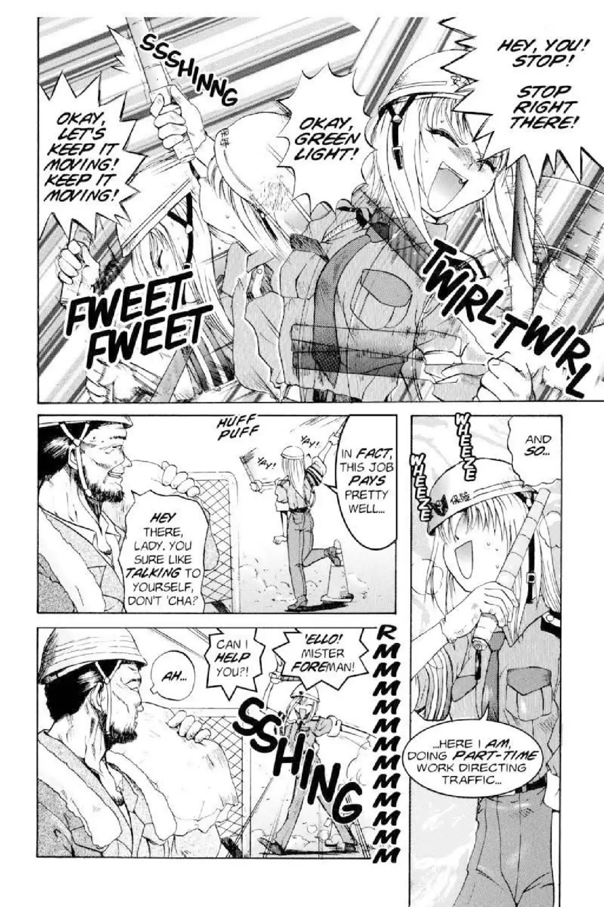 Excel Saga Chapter 1.1 page 16 - Vol.1 Mission 1: The Initiation of a Legend