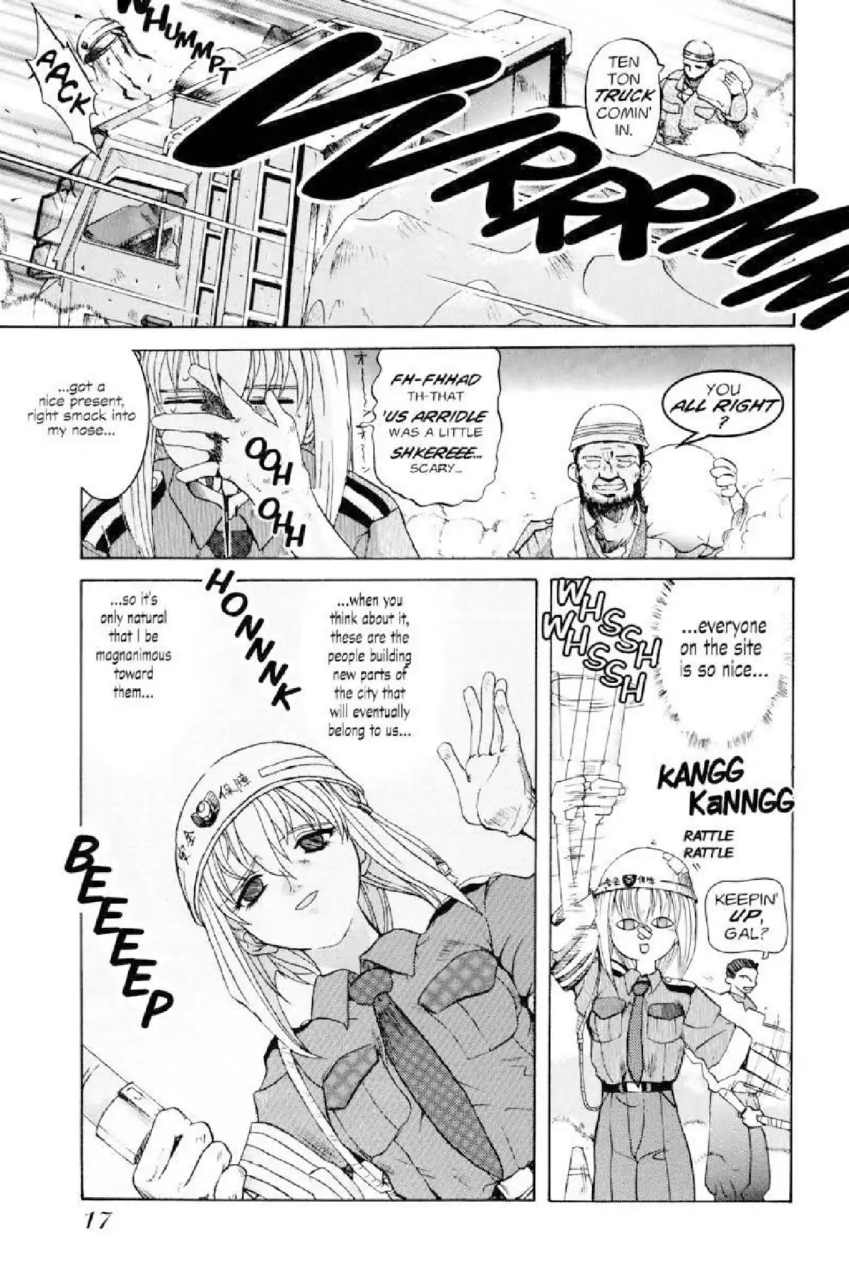Excel Saga Chapter 1.1 page 17 - Vol.1 Mission 1: The Initiation of a Legend