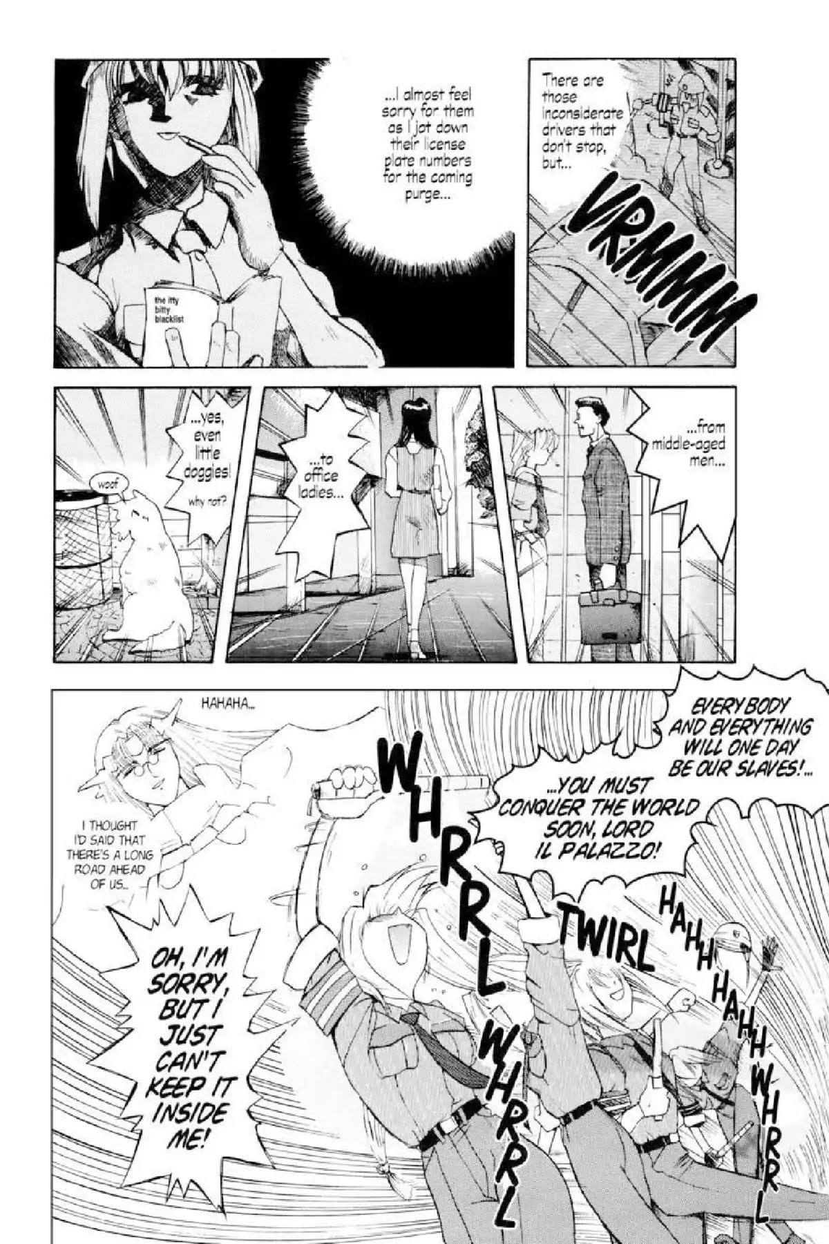 Excel Saga Chapter 1.1 page 18 - Vol.1 Mission 1: The Initiation of a Legend
