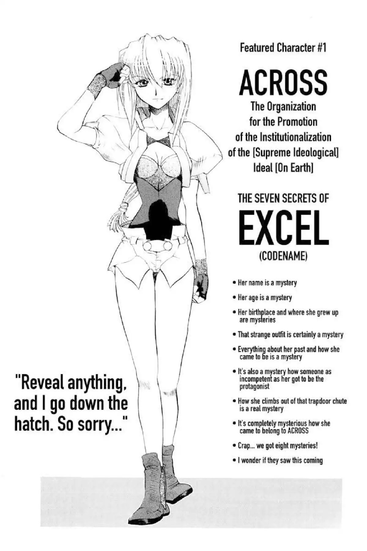 Excel Saga Chapter 1.1 page 29 - Vol.1 Mission 1: The Initiation of a Legend