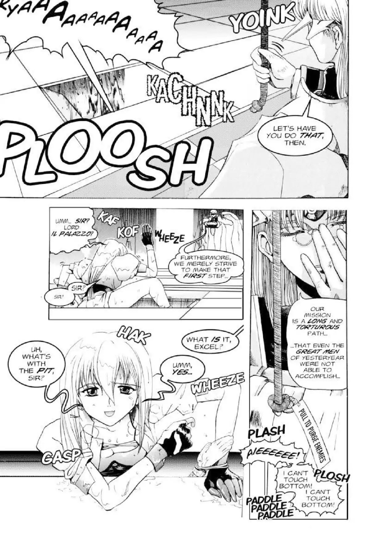 Excel Saga Chapter 1.1 page 9 - Vol.1 Mission 1: The Initiation of a Legend