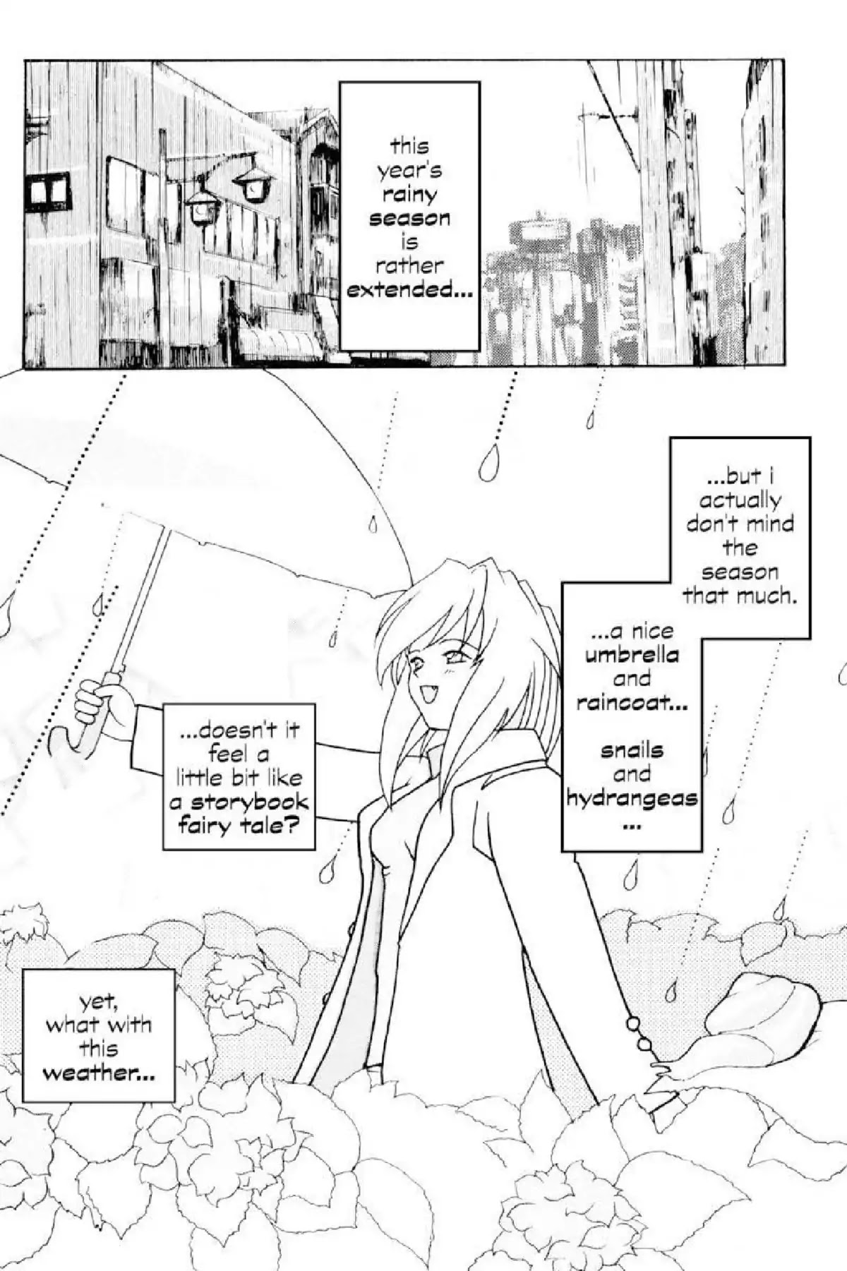 Excel Saga Chapter 1.2 page 1 - Vol.1 Mission 2: Today and Tomorrow for Farewells