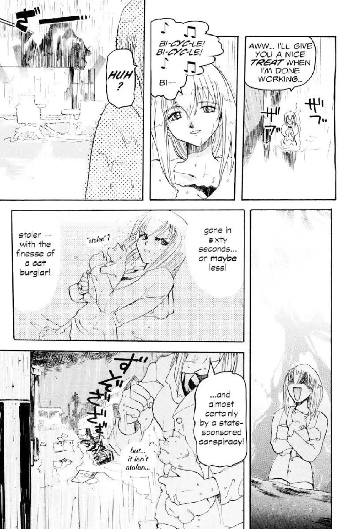 Excel Saga Chapter 1.2 page 11 - Vol.1 Mission 2: Today and Tomorrow for Farewells