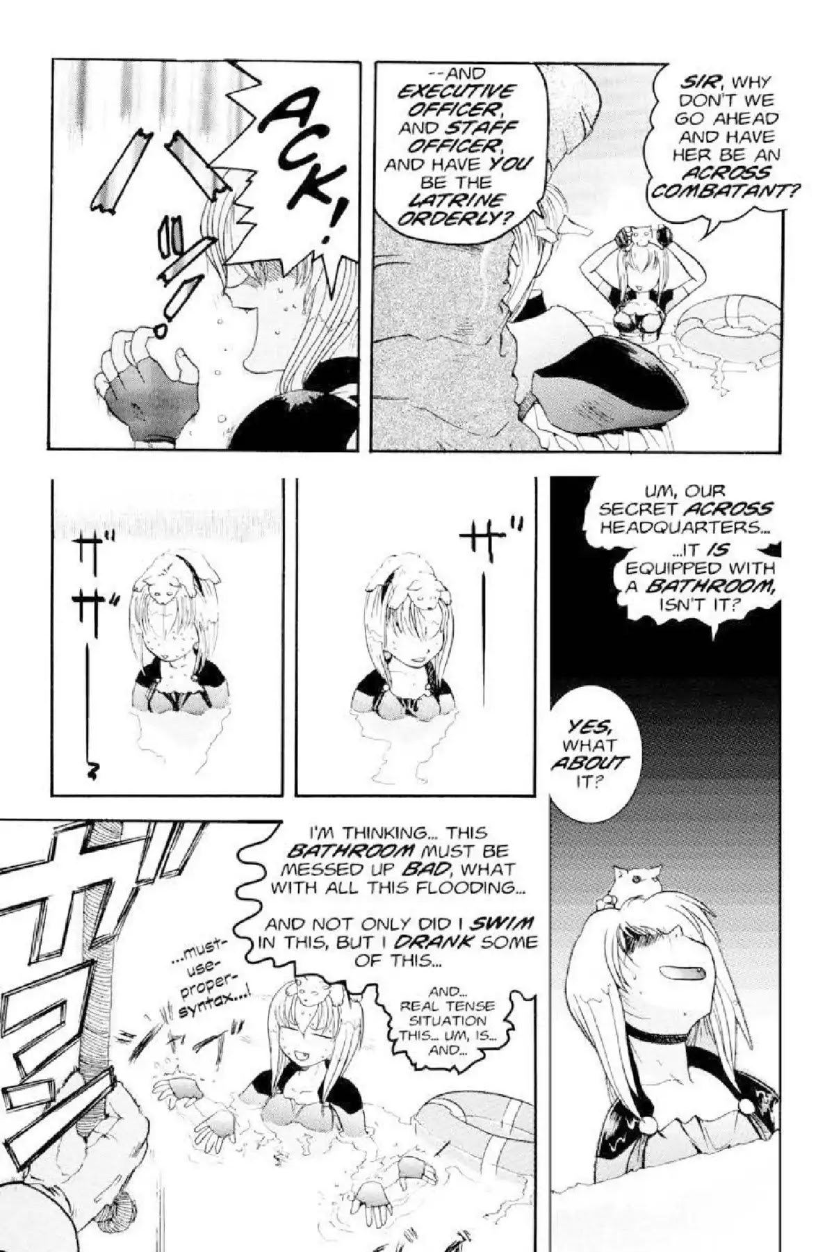Excel Saga Chapter 1.2 page 19 - Vol.1 Mission 2: Today and Tomorrow for Farewells