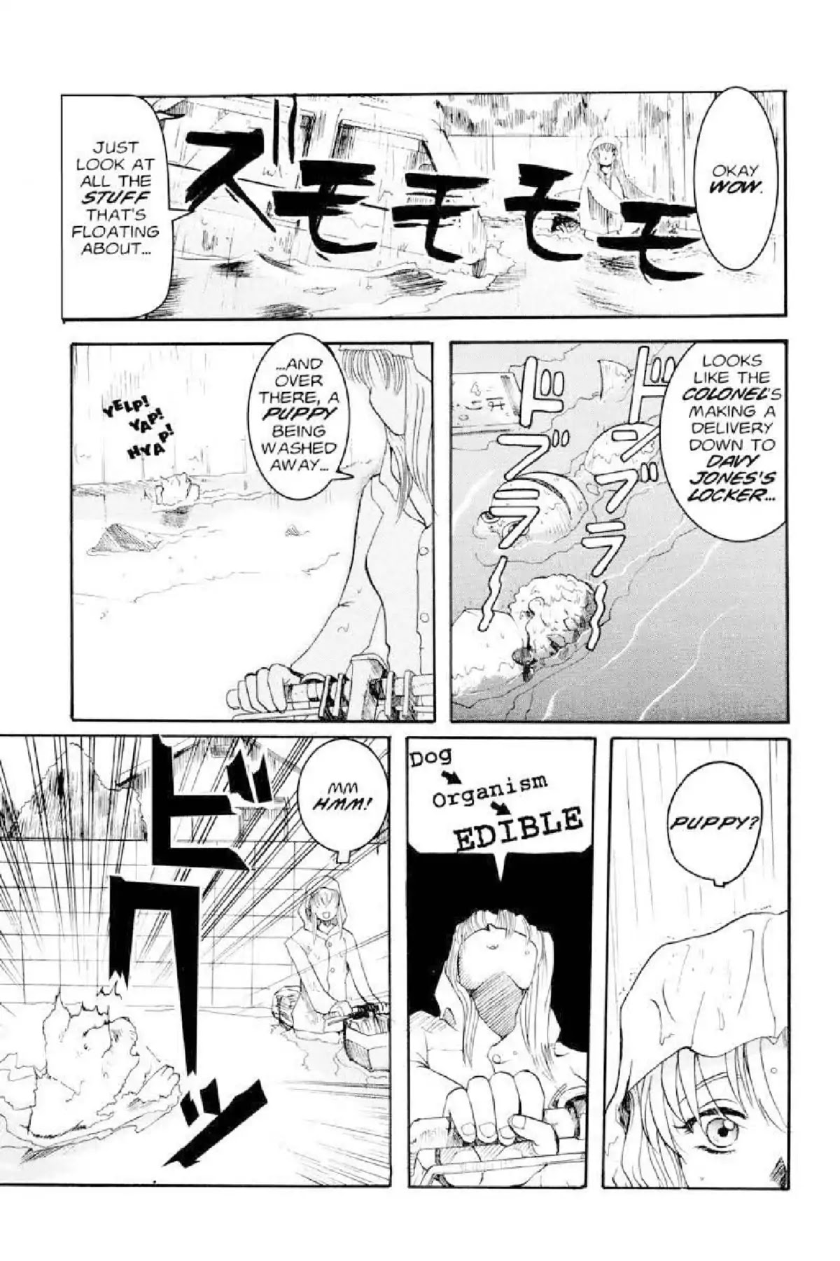 Excel Saga Chapter 1.2 page 9 - Vol.1 Mission 2: Today and Tomorrow for Farewells
