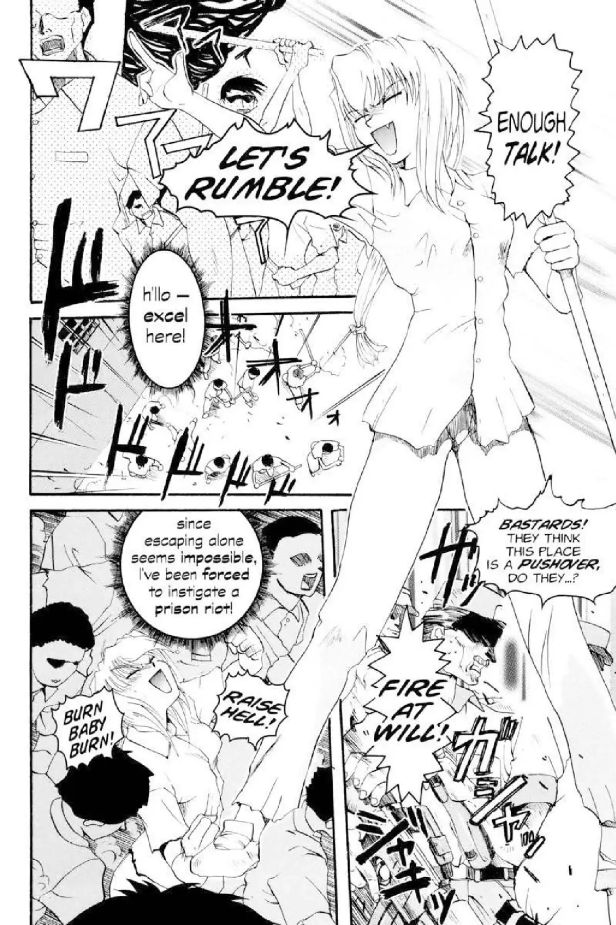 Excel Saga Chapter 1.3 page 10 - Vol.1 Mission 3: Today and Tomorrow for Encounters